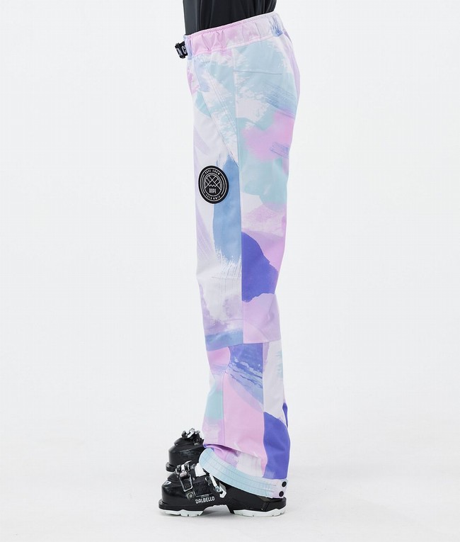 Women Dope Blizzard W Ski Pants Blue / Pink | ZJFPLON-43