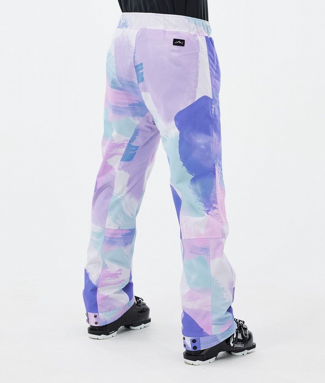 Women Dope Blizzard W Ski Pants Blue / Pink | ZJFPLON-43