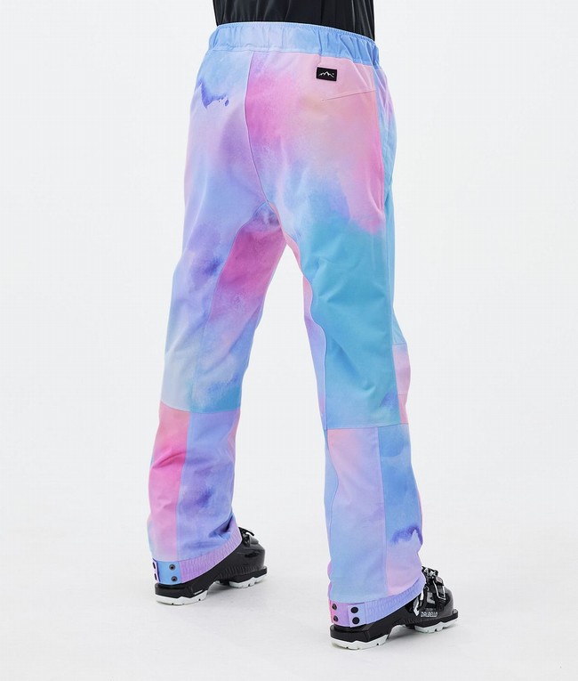 Women Dope Blizzard W Ski Pants Blue / Pink | IQVOTSX-81