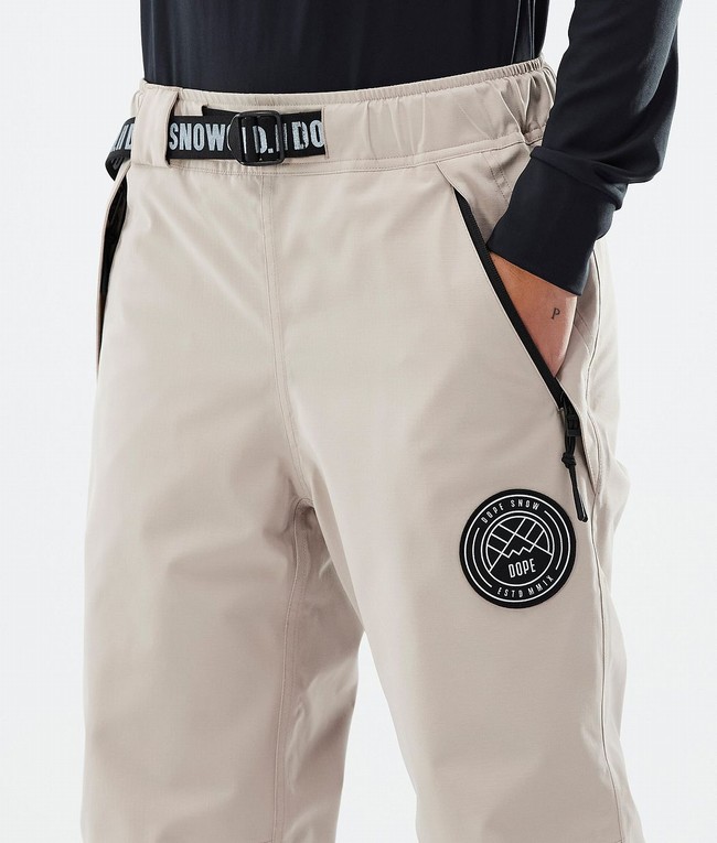 Women Dope Blizzard W Ski Pants Brown | JEKOFTZ-64