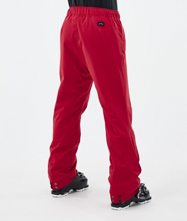 Women Dope Blizzard W Ski Pants Deep Red | EFBNWZI-28