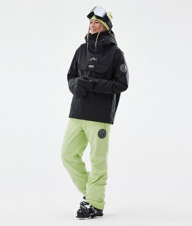 Women Dope Blizzard W Ski Pants Green | BUJXOTM-82