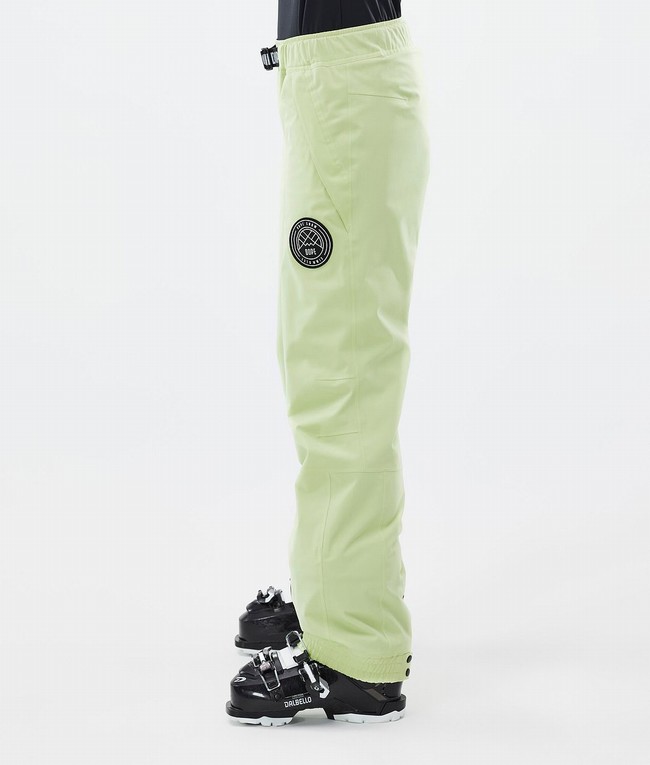 Women Dope Blizzard W Ski Pants Green | BUJXOTM-82