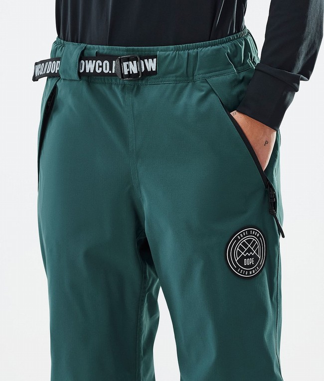 Women Dope Blizzard W Ski Pants Green | HJIGLVE-68