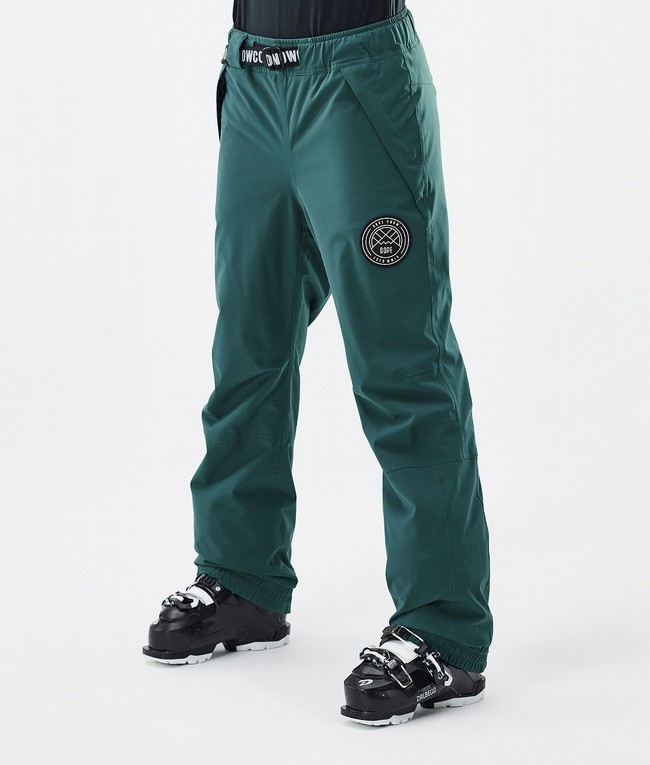 Women Dope Blizzard W Ski Pants Green | HJIGLVE-68