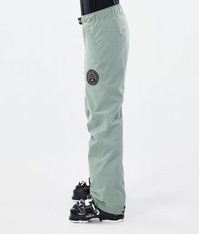 Women Dope Blizzard W Ski Pants Green | YDBLJTH-87