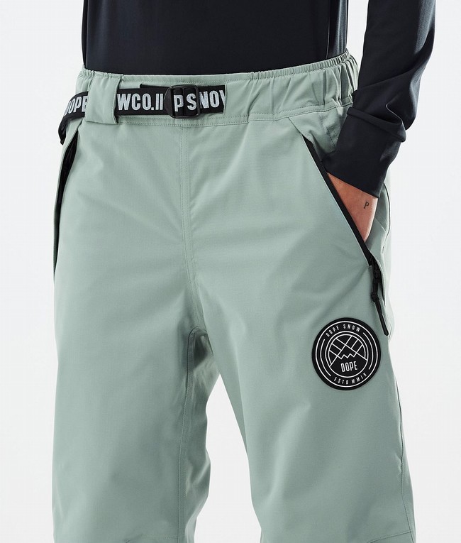 Women Dope Blizzard W Ski Pants Green | YDBLJTH-87