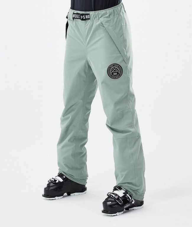 Women Dope Blizzard W Ski Pants Green | YDBLJTH-87