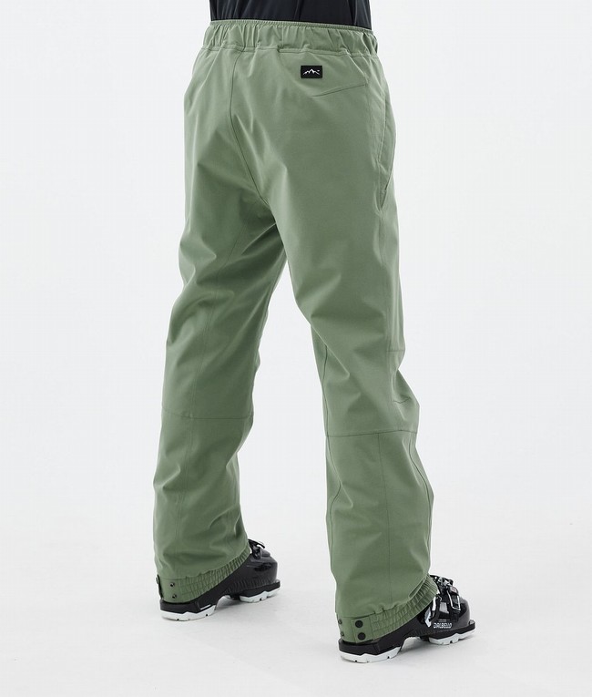 Women Dope Blizzard W Ski Pants Green | ZXYLROB-68