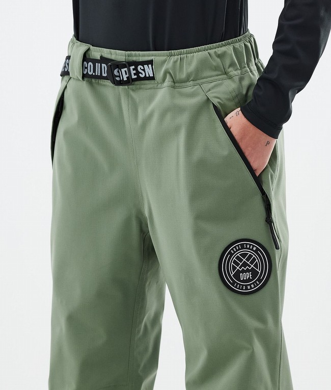 Women Dope Blizzard W Ski Pants Green | ZXYLROB-68