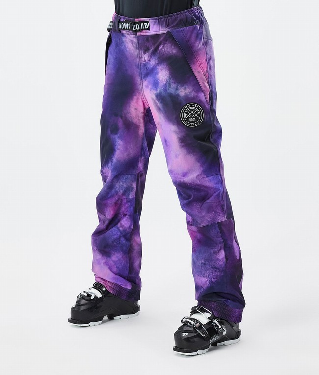 Women Dope Blizzard W Ski Pants Purple | VZXCYOH-92