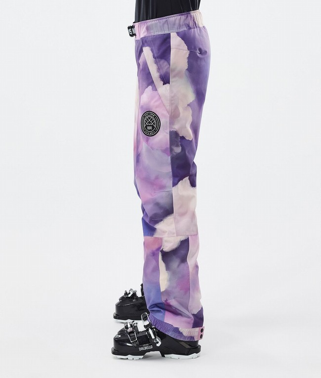 Women Dope Blizzard W Ski Pants Purple | YUZDFQJ-71