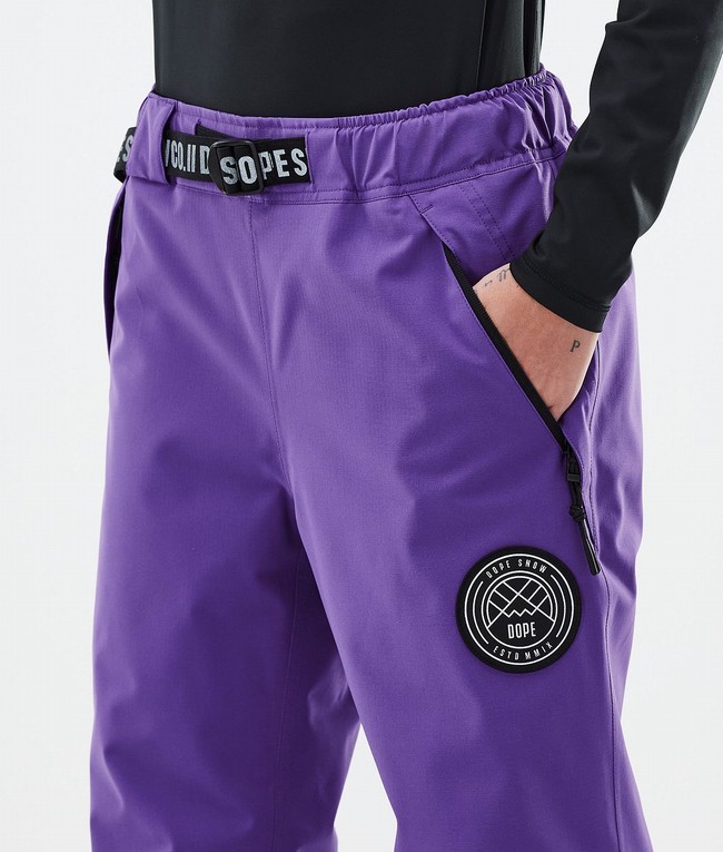 Women Dope Blizzard W Ski Pants Purple | QWABYGC-07