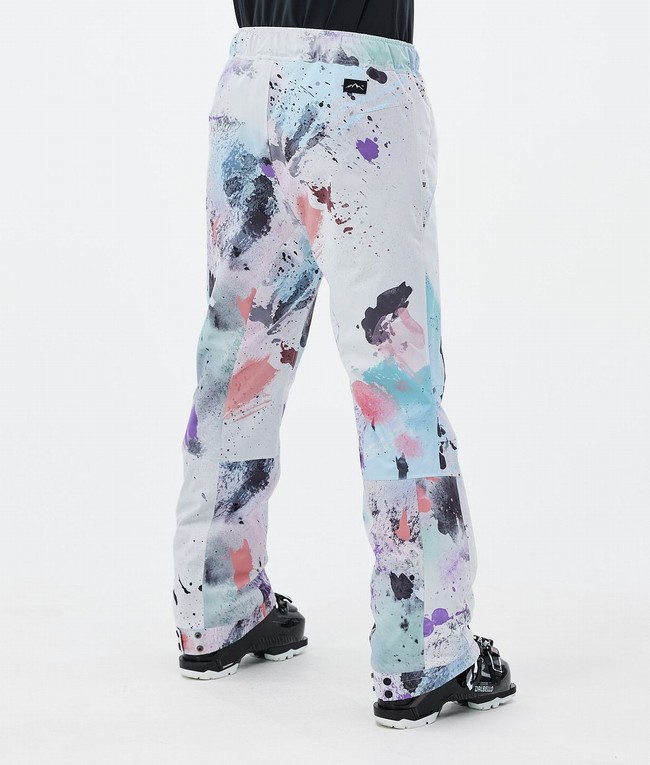 Women Dope Blizzard W Ski Pants White | KYCPZQV-76