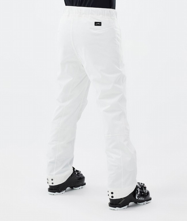 Women Dope Blizzard W Ski Pants White | KWMFBIL-21