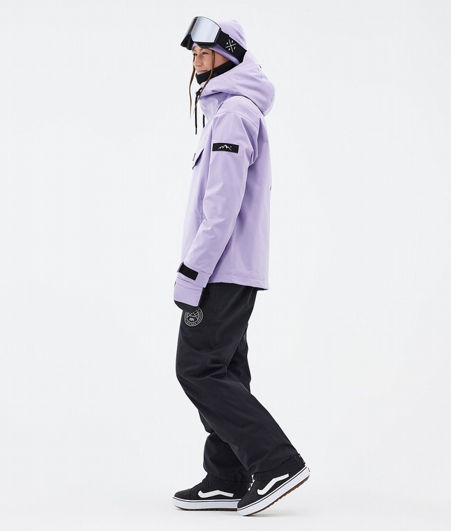 Women Dope Blizzard W Snowboard Jackets Purple | UPCJFAY-36