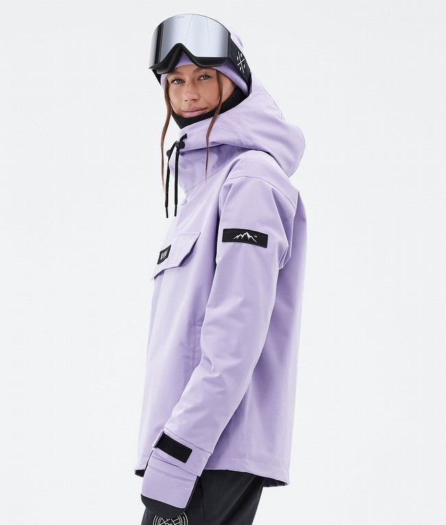 Women Dope Blizzard W Snowboard Jackets Purple | UPCJFAY-36