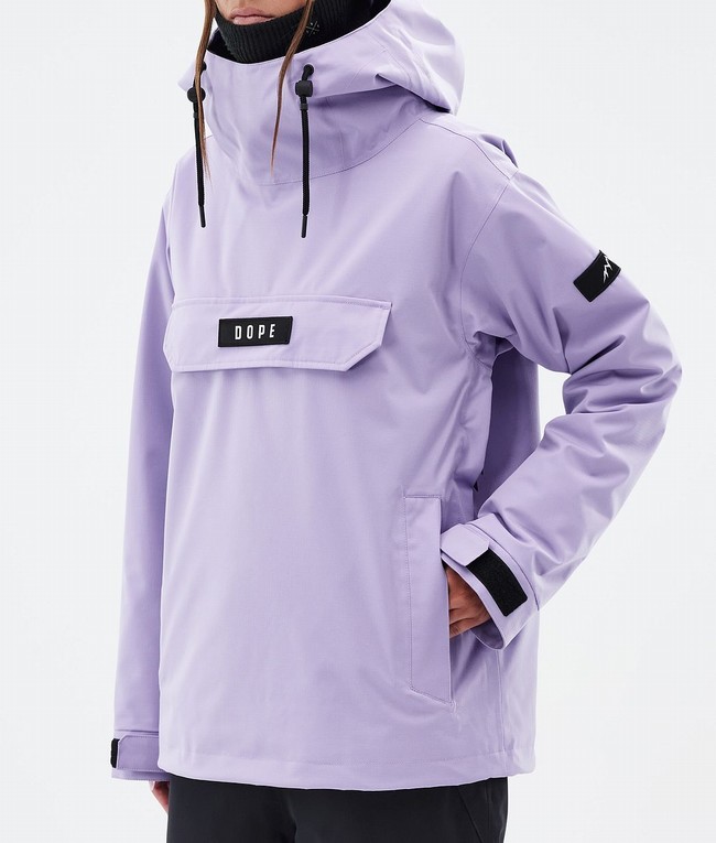 Women Dope Blizzard W Snowboard Jackets Purple | UPCJFAY-36