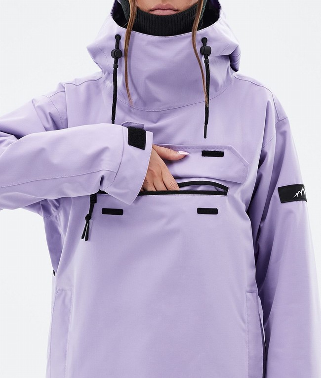 Women Dope Blizzard W Snowboard Jackets Purple | UPCJFAY-36