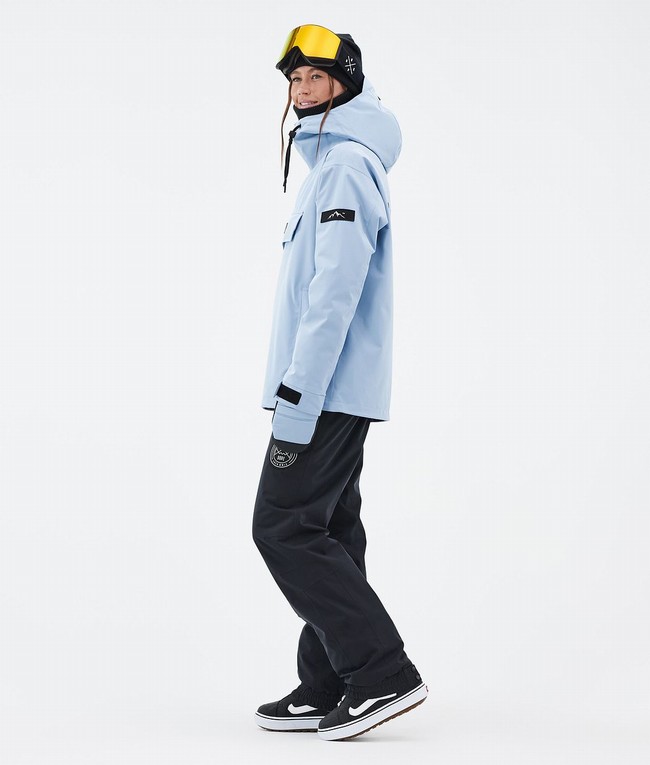 Women Dope Blizzard W Snowboard Jackets Light Blue | ONSLFWK-61