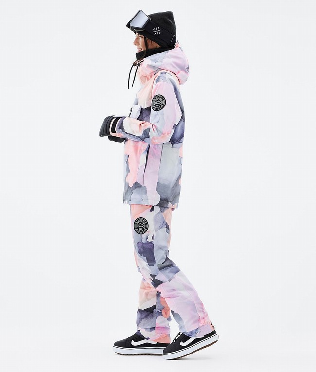 Women Dope Blizzard W Snowboard Jackets Coral | JUHMQAF-06