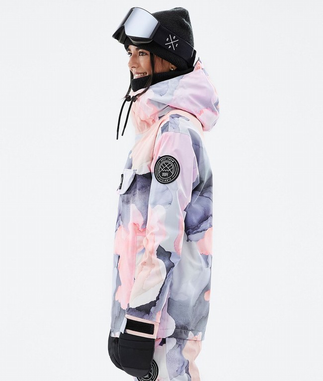 Women Dope Blizzard W Snowboard Jackets Coral | JUHMQAF-06