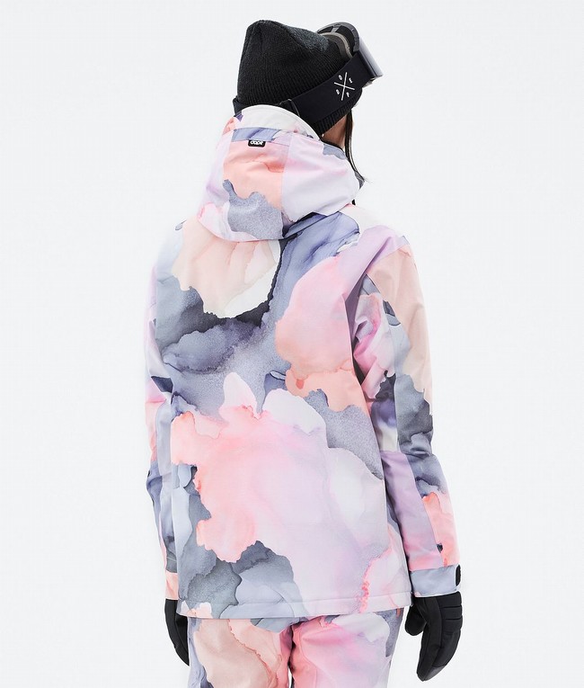 Women Dope Blizzard W Snowboard Jackets Coral | JUHMQAF-06