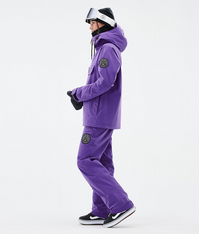 Women Dope Blizzard W Snowboard Jackets Purple | ACVJLFO-43