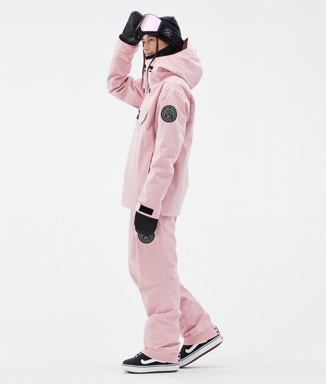 Women Dope Blizzard W Snowboard Jackets Pink | HJOMLBC-54