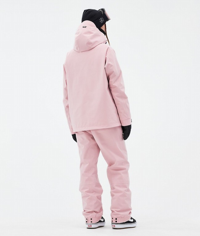 Women Dope Blizzard W Snowboard Jackets Pink | HJOMLBC-54