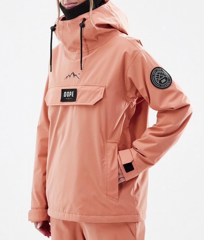 Women Dope Blizzard W Snowboard Jackets Coral | ALRTGFO-39