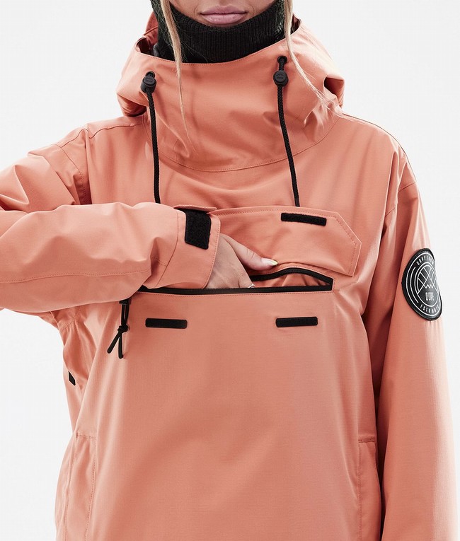 Women Dope Blizzard W Snowboard Jackets Coral | ALRTGFO-39