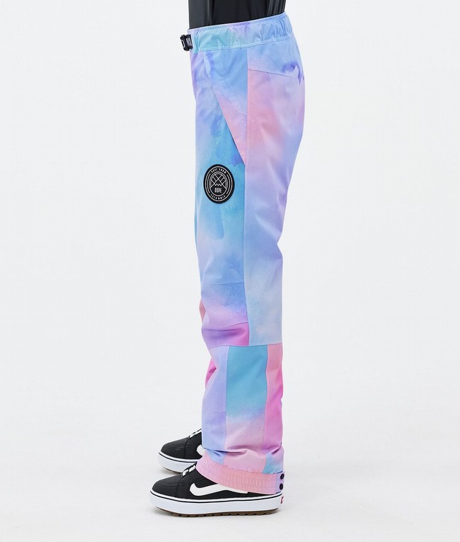 Women Dope Blizzard W Snowboard Pants Blue / Pink | ECOSQPN-36