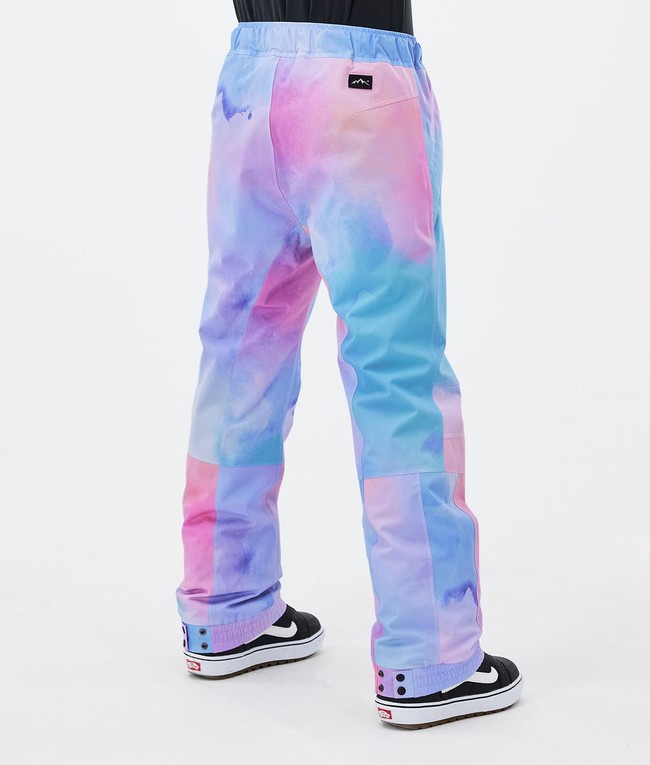 Women Dope Blizzard W Snowboard Pants Blue / Pink | ECOSQPN-36