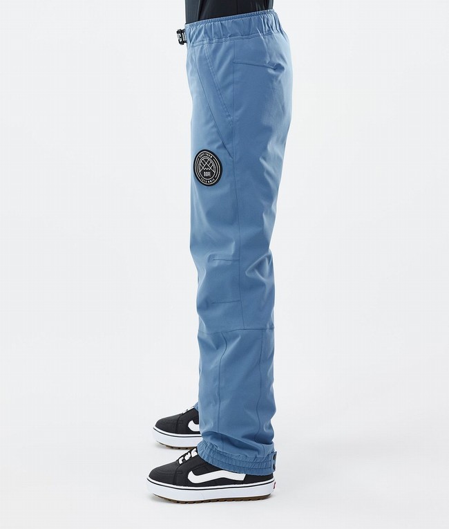 Women Dope Blizzard W Snowboard Pants Blue / Grey | OLNAVIH-16