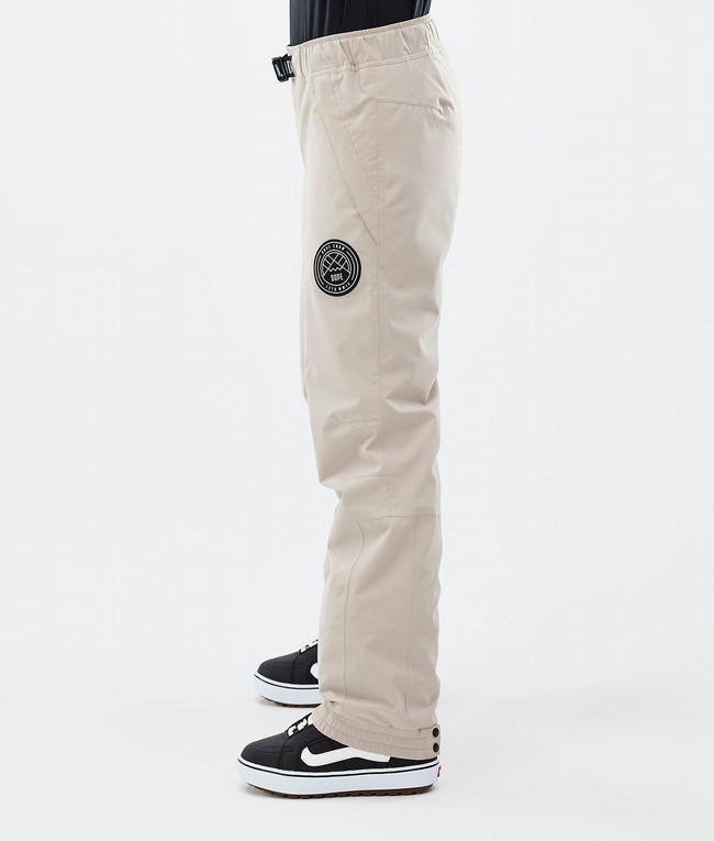 Women Dope Blizzard W Snowboard Pants Brown | GIMPHOK-01