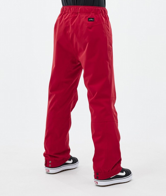 Women Dope Blizzard W Snowboard Pants Deep Red | ELAJYRB-86