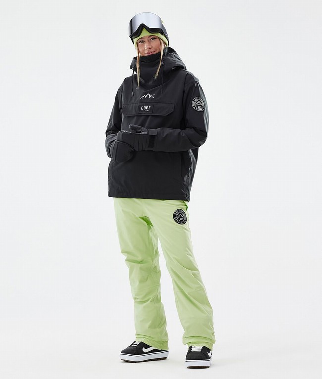 Women Dope Blizzard W Snowboard Pants Green | OQXTJDK-37