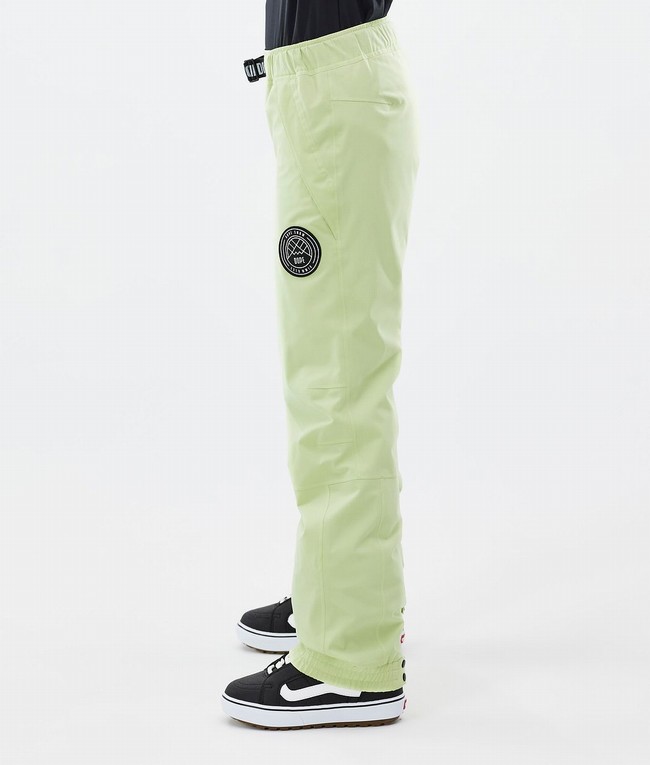 Women Dope Blizzard W Snowboard Pants Green | OQXTJDK-37