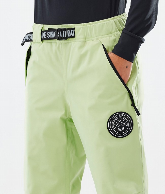 Women Dope Blizzard W Snowboard Pants Green | OQXTJDK-37