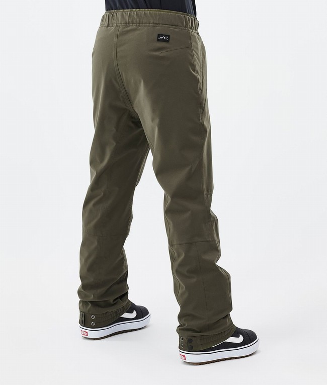 Women Dope Blizzard W Snowboard Pants Olive / Green | WTQGHPI-47