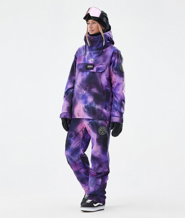 Women Dope Blizzard W Snowboard Pants Purple | ZKHSEYD-30