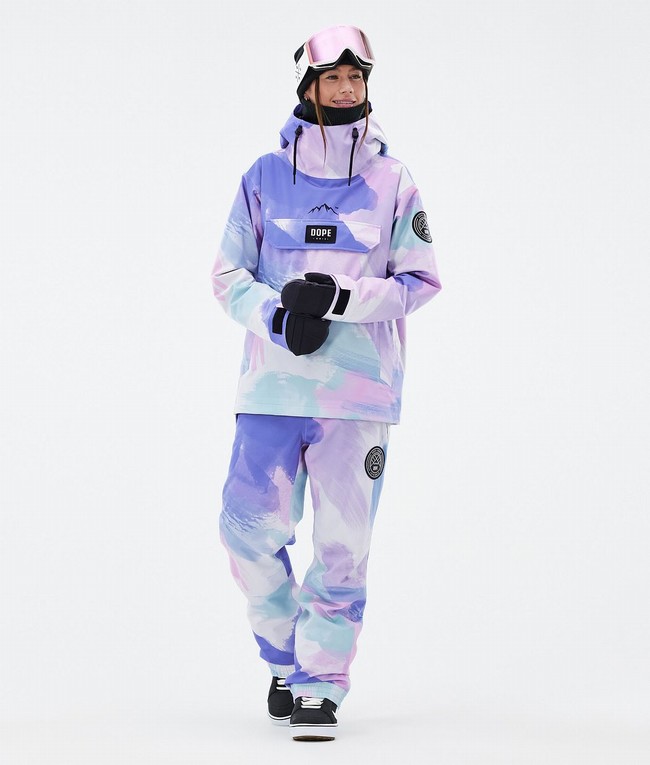 Women Dope Blizzard W Snowboard Pants Purple | PLIHVCY-16