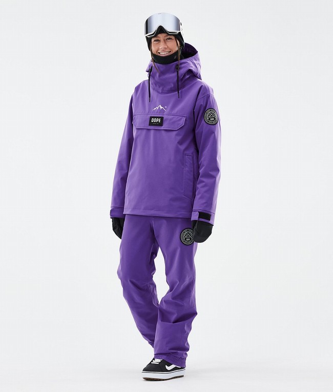 Women Dope Blizzard W Snowboard Pants Purple | THXJFNY-93