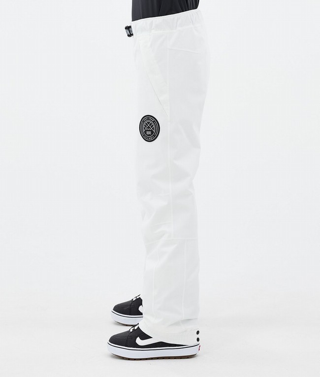 Women Dope Blizzard W Snowboard Pants White | SYAVMXU-48