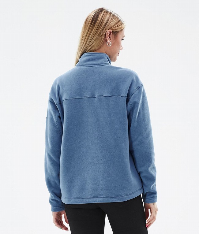 Women Dope Comfy W Fleece Blue / Grey | DAFPMUC-13