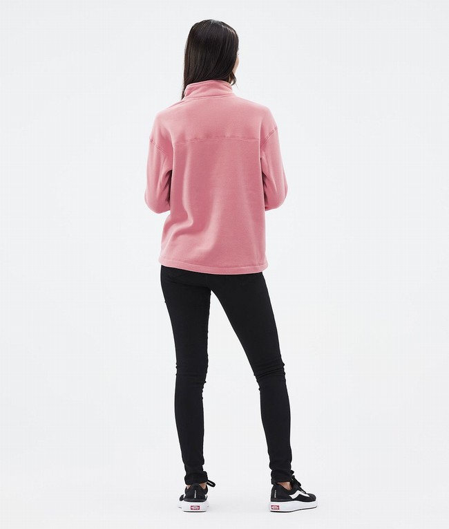 Women Dope Comfy W Fleece Pink | MSGUEAI-73