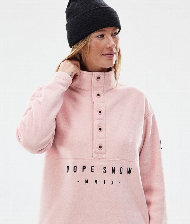 Women Dope Comfy W Fleece Pink | UPDFWTB-98