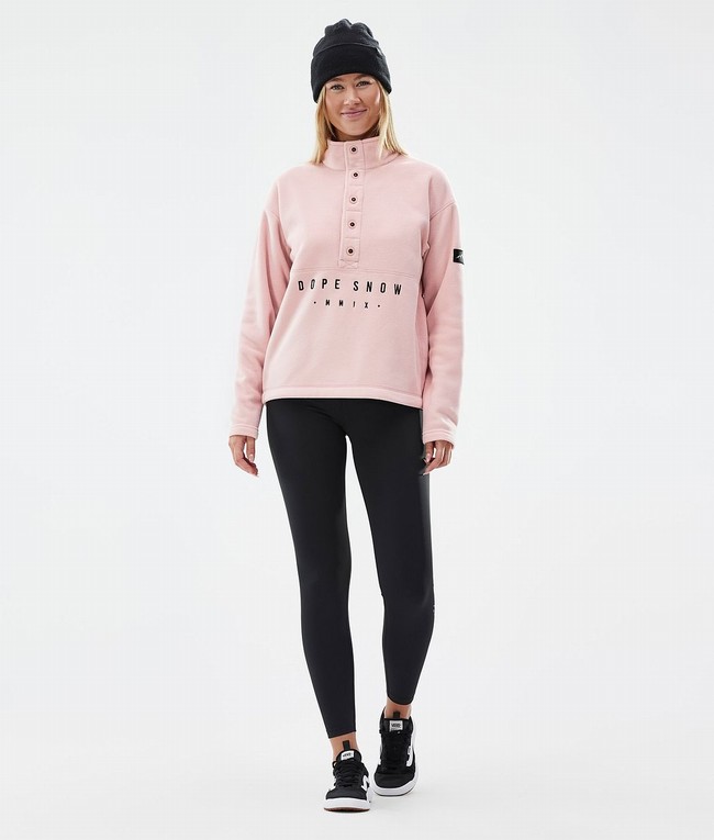 Women Dope Comfy W Fleece Pink | UPDFWTB-98