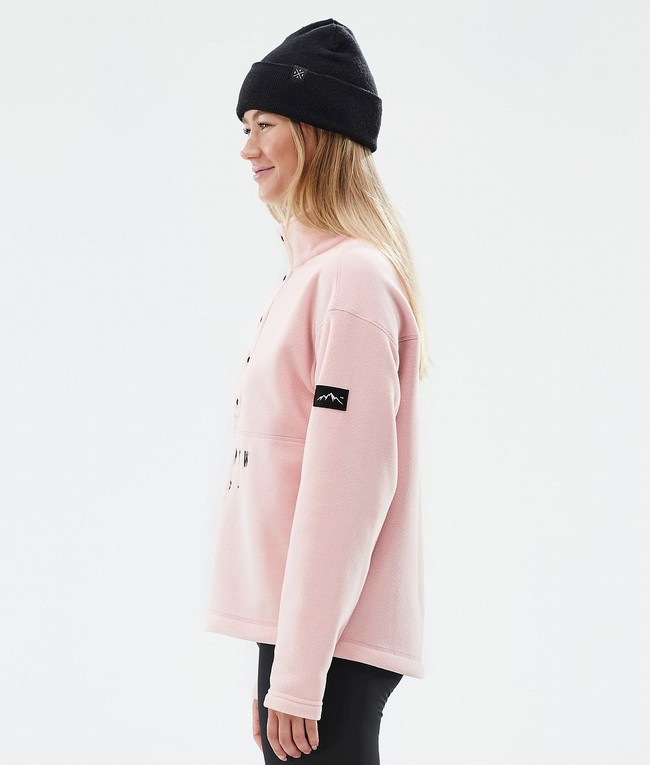 Women Dope Comfy W Fleece Pink | UPDFWTB-98